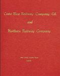 Costa Rica Railway Co. Ltd. & Northern Railway Co. Northern Railway Co.
(edición bilingüe)
1953
